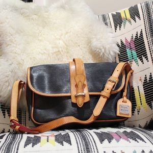 Dooney & Burke Textured Saffiano Large Equestrian